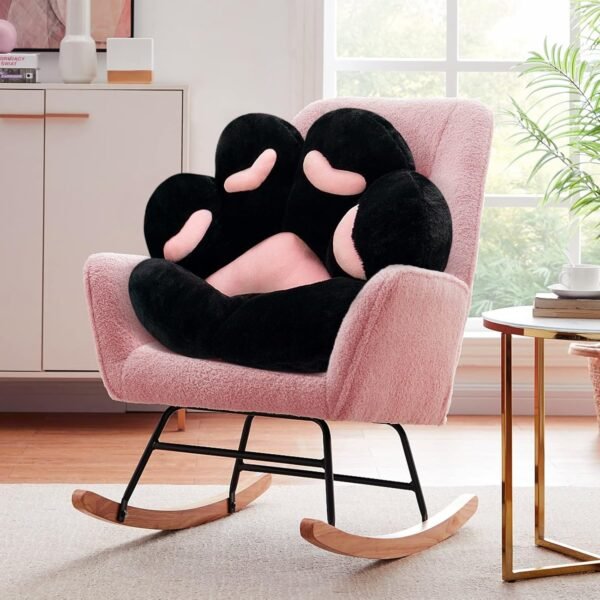 Cat Paw Plush Seat Cushion – Cozy Kawaii Chair Pillow - Image 6