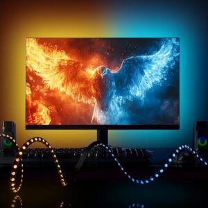 PC Monitor Backlight Strip – Sync LED Lights for Gaming
